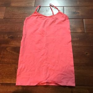 Pink tank top